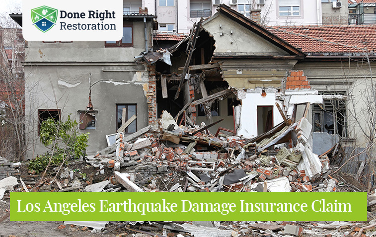 Los Angeles Earthquake Damage Insurance Claim