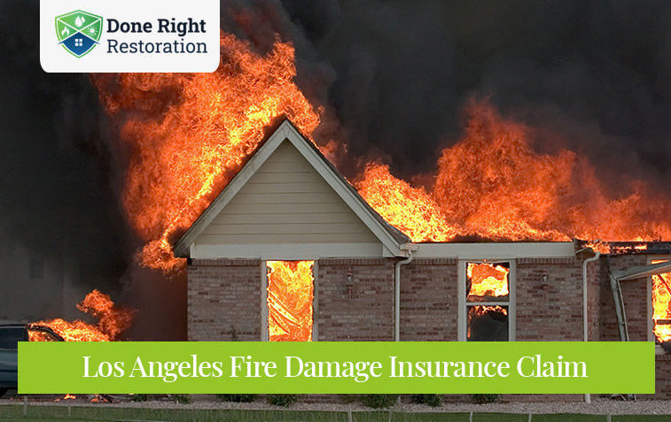 Los Angeles Fire Damage Insurance Claim