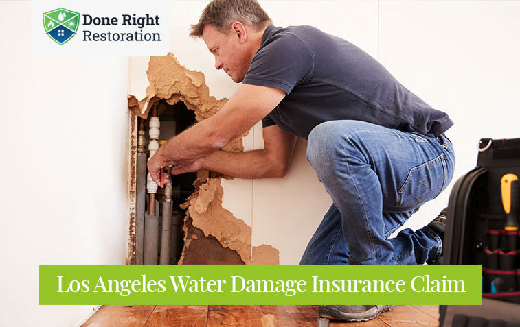 Los Angeles Water Damage Insurance Claim