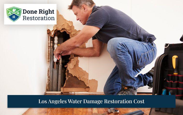 Los Angeles Water Damage Restoration Cost
